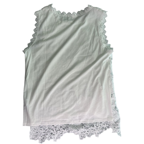 Knitted Floral Tank Top - Picture 4 of 4